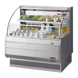Turbo Air TOM-40LS-N 39" Low Profile Open Display Merchandiser