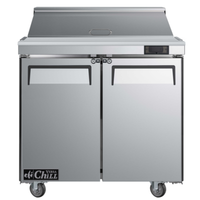 EFI Sales CSDR2-36VC 36-Inch Refrigerated Sandwich and Salad Prep Table