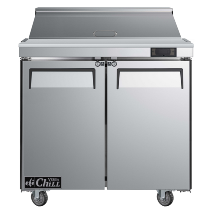 EFI Sales CSDR2-36VC 36-Inch Refrigerated Sandwich and Salad Prep Table