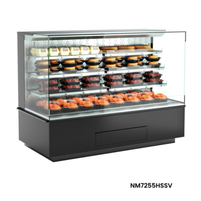 Structural Concepts NM7255HSSV 72"W Blend Heated Self-Service End Cap