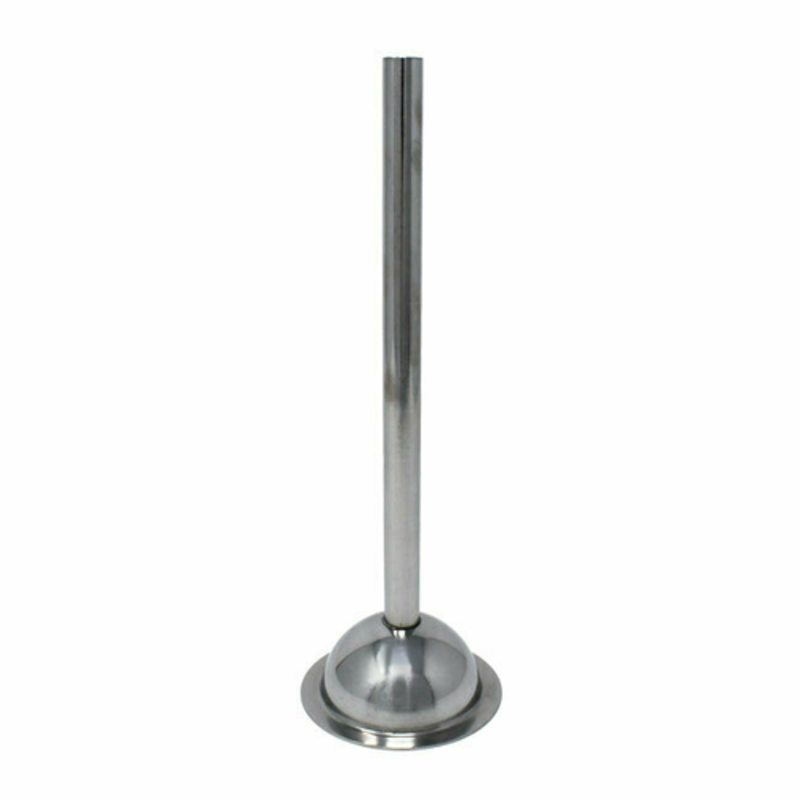Omcan 10011 Stainless Steel 10mm Sausage Stuffing Tube For Meat Grinder designed for making uniform sausage links.