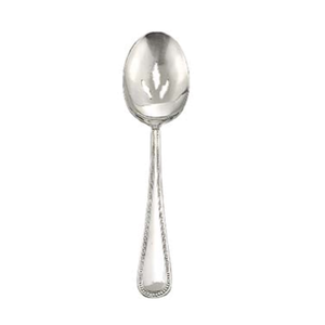 Plaza PL-PTS/10/B 10" Slotted Serving Spoon Heavy Weight Stainless Steel