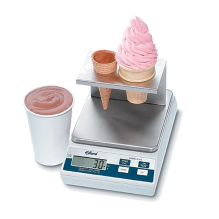 Edlund E-160 IC 160 oz. Digital Portion Control Ice Cream Scale