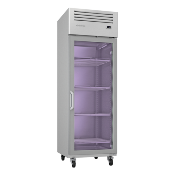 Réfrigérateur professionnel vitré Infrico IRR-AGB23CR 68,6 cm 651 L