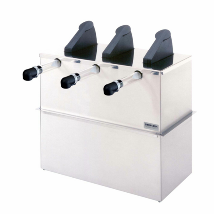 SERVER SE-3DI 07050 Express 17.25" Triple Drop-In Pump Dispenser