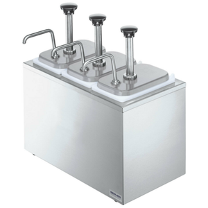 Server 83790 SB-3 15.5"W Cold Topping Dispenser Station, 3 Jars