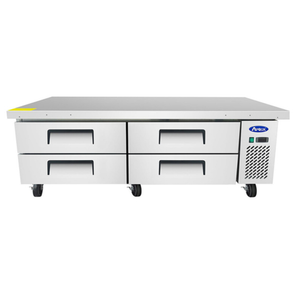 Atosa MGF8453GR 72.5-Inch Refrigerated Chef Base Equipment Stand