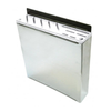 Stainless Steel Knife Rack For Professional Kitchens, Holds 10 Knives, Hygienic Design For Efficient Blade Organization