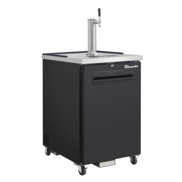 Blueair BLKC23-1B-HC 24-1/8"W Single Door Draft Beer Keg Cooler