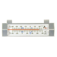 Adcraft FGT-1 Freeze Guide Refrigerator Freezer Thermometer 5" Long