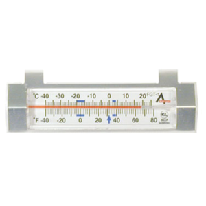 Adcraft FGT-1 Freeze Guide Refrigerator Freezer Thermometer 5" Long