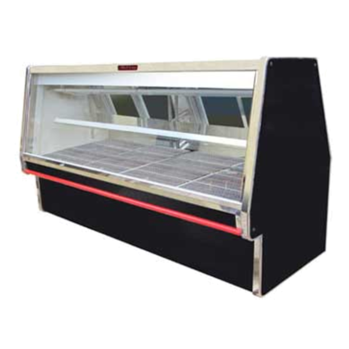 Howard McCray R-CDS34E-6-BE-LED 76.5"W Refrigerated Deli Display Case