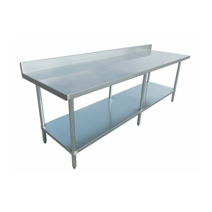 Omcan 23806 Elite Series Stainless Steel Work Table 84"L x 30"W