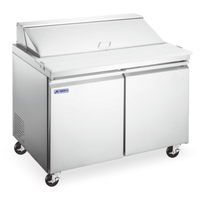 Omcan Aurora 59129 36.2-Inch Mega Top Refrigerated Prep Table