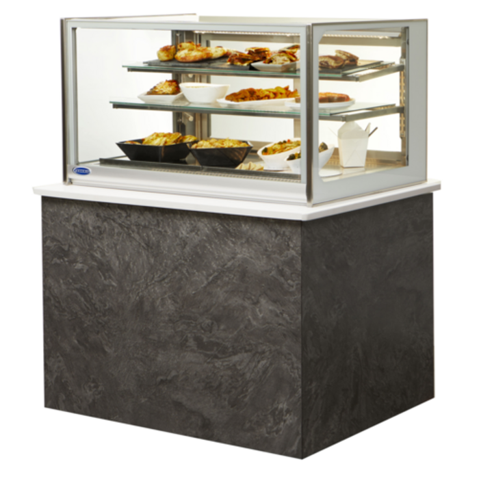 Federal ITH3626 36" Italian Glass Heated Drop-In Display Case