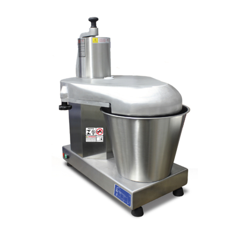 OMCAN 44532 Machine de transformation alimentaire commerciale haute capacité de 2,6 gallons avec bol en acier inoxydable et moteur de 1,5 ch