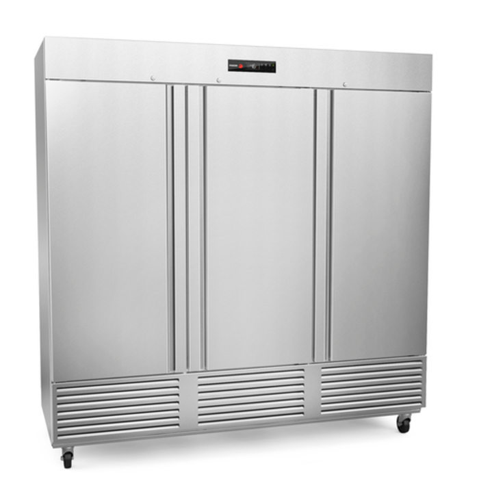 Fagor QVR-3-N Three-Section Reach-In Refrigerator Featuring Durable Stainless Steel Construction
