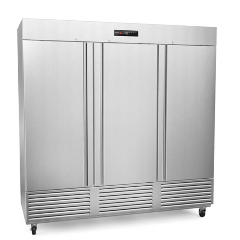 Fagor QVR-3-N Three-Section Reach-In Refrigerator Featuring Durable Stainless Steel Construction