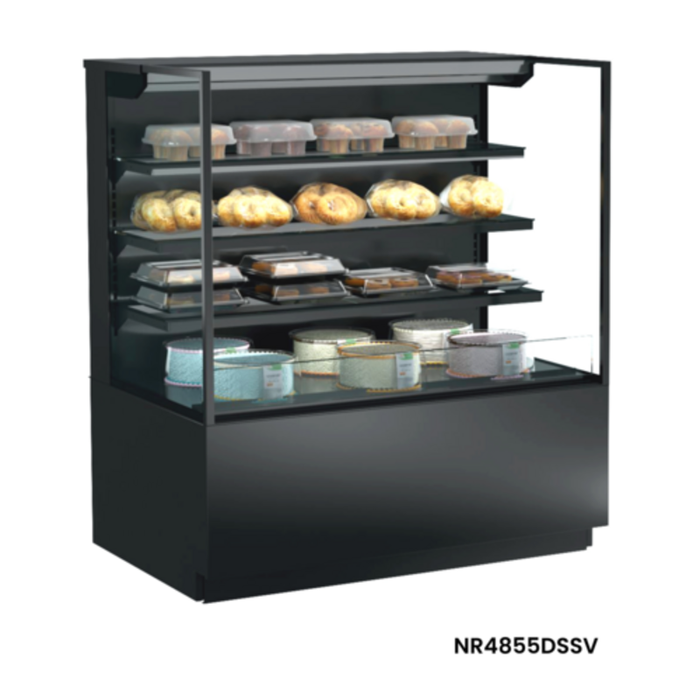 Structural Concepts NR3655DSSV 35-3/4"W Reveal Non-Refrigerated Self-Serve Display Case