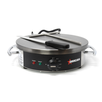 Omcan 39579 14" Round Electric Crepe Maker Griddle 1800W