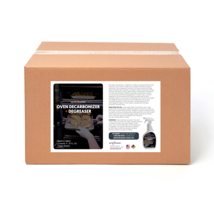 Alto-Shaam CE-48623 Oven Decarbonizer Degreaser Case Featuring Commercial Oven Degreaser Cleaner.