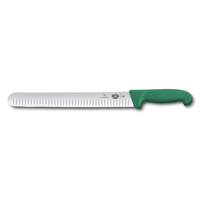 Victorinox 5.4724.30 Slicer Knife 12" Blade Granton Edge Green