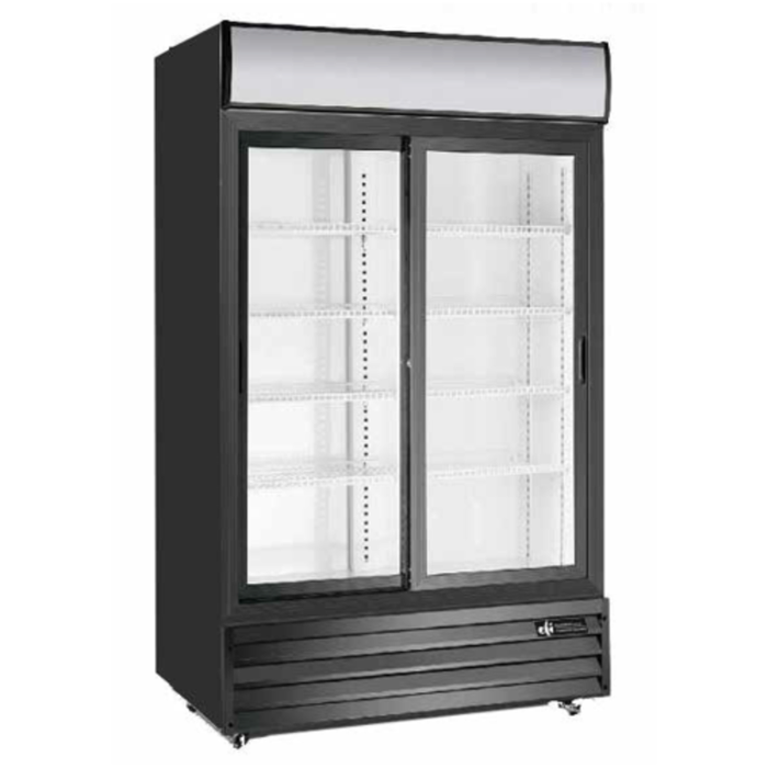 EFI Sales C2S-45GD 44.5-Inch Refrigerated Merchandiser 42 Cubic Feet Capacity