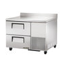 True TWT-44D-2-HC 44.5-Inch Deep Worktop Refrigerator With Two Drawers And Stainless Steel Finish