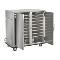 FWE TS-1826-24 54" Mobile Insulated Heated Holding Cabinet