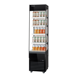 Turbo Air TOM20-75N-W(B) 19-5/8"W 4.8 cu. ft. Open Merchandiser