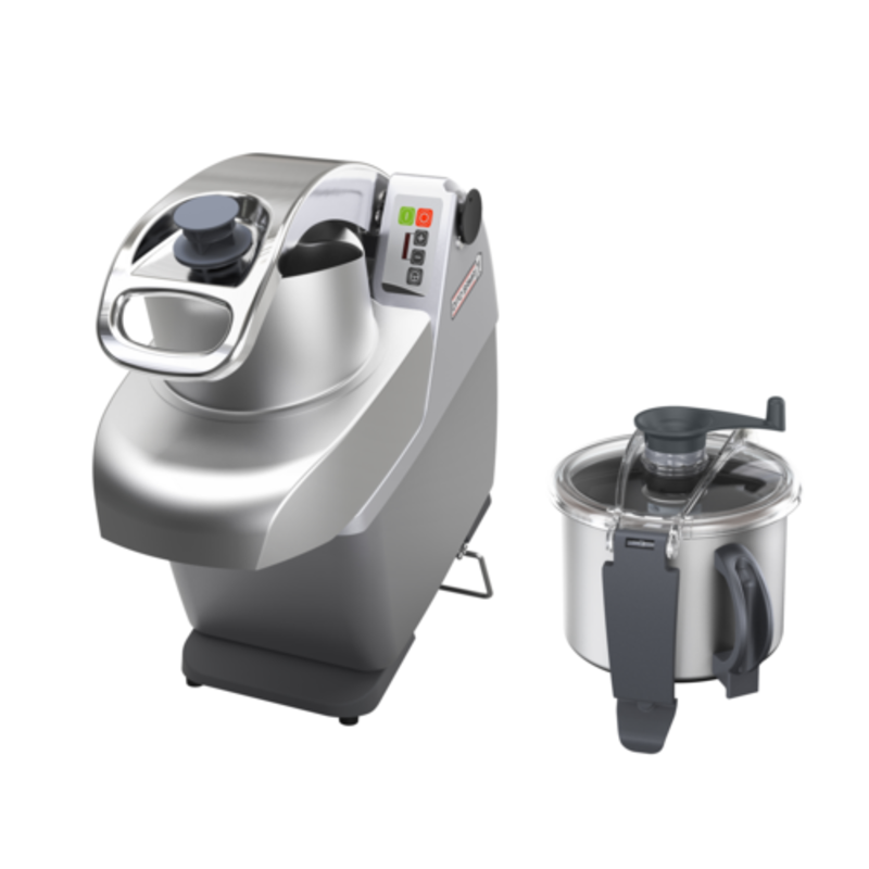 Dito Sama 602243 Combined Vegetable Slicer Cutter With Stainless Steel Bowl And Control Panel