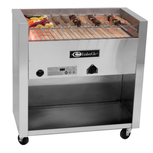 EmberGlo 25WF-KABOB 35-7/8" Gas Kabob Floor Model Charbroiler