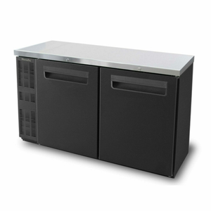 Blueair by Bluenix BNB-60BT-HC Réfrigérateur arrière de bar deux sections à faible profondeur de 153 cm de largeur