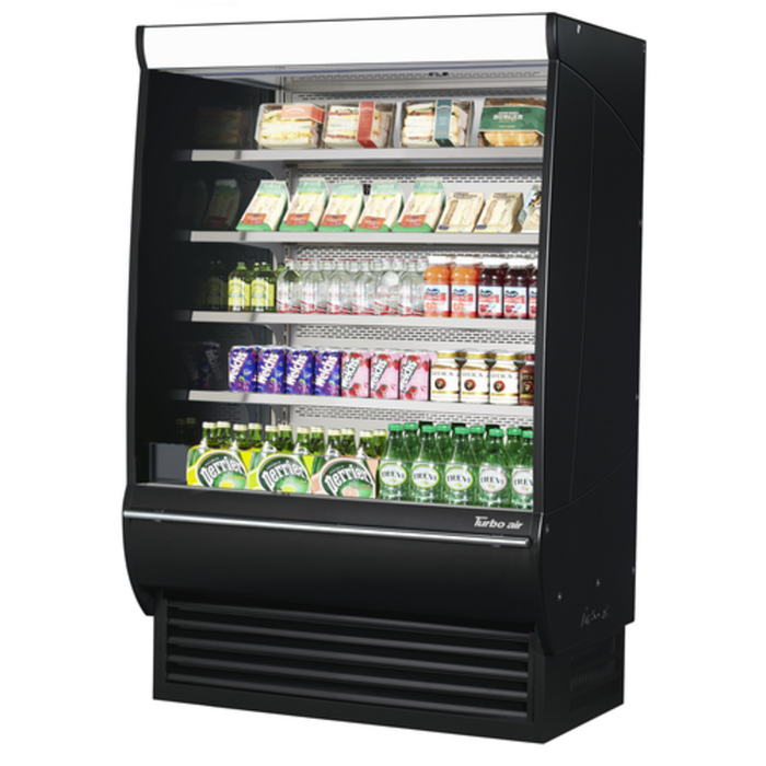 Turbo Air TOM-48DXB-SP(-A)-N 48"W 23.2 Cu.Ft. Open Display Merchandiser
