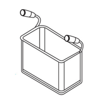 Axis 116-0040 1/3 Size Pasta Insert Basket for Cookers
