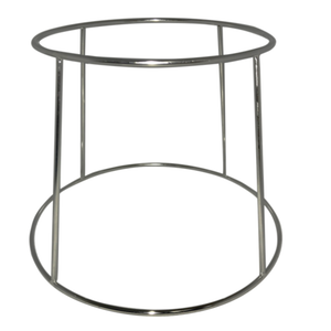 Admiral Craft PZST-7 Chrome-Plated 7.5" Top Diameter Commercial Pizza Display Stand