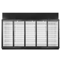 True TRM5M-YY-BLK-WHT-1BLKLLLLL-4 157-5/8 Inch Refrigerated Merchandiser