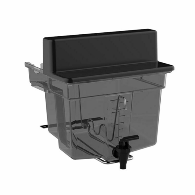 Zummo Z40 Juicer Tank Assembly for Z40 Service Juicers, Durable Transparent Plastic, Efficient Juice Dispensing.