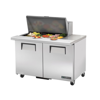 Table de préparation de sandwiches et salades True Foodservice Mega Top de 48 pouces