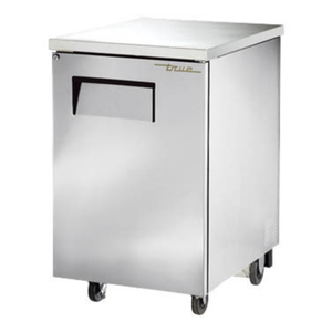 Réfrigérateur de bar arrière True Manufacturing TBB-1-S-HC, 23,5 pouces, porte pleine