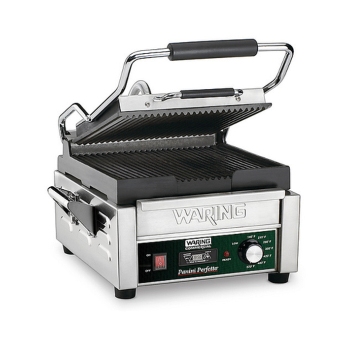 Waring WPG150TB Panini Perfetto™ 9.25" x 9.75" Compact Grill