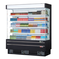 Turbo Air TOM-75SEW(B)-N 76-1/2"W Vertical Open Display Merchandiser