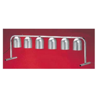 Nemco 6008-6 Portable Counter Heat Lamp 60"L Six Bulb