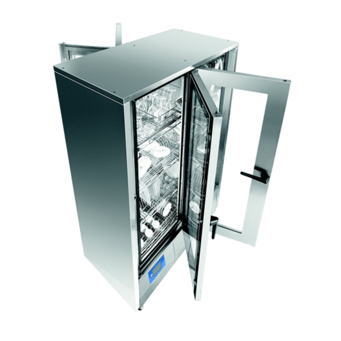 DIHR TWIN STAR DOUBLE Pass-Through Dishwasher 240 Plates Capacity
