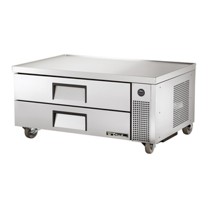 Base réfrigérée de chef True TRCB-52-HC de 52 pouces avec deux tiroirs