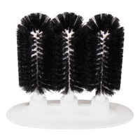 Omcan 46352 High-Efficiency Brush Type Undercounter Glasswasher with Built-in Dispenser