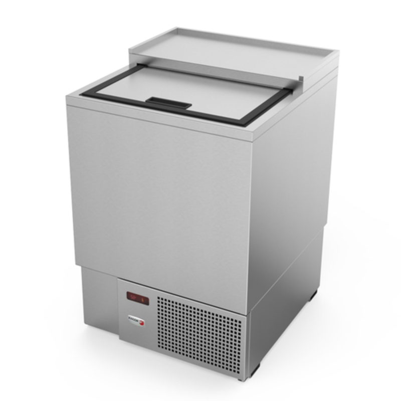 Fagor FGF-24S-HC 24-Inch Stainless Steel One-Door Glass Froster Chiller commercial bar froster chiller unit