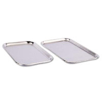 Holloware IT-13 13-5/8" X 9-3/4" Stainless Steel Serving Tray
