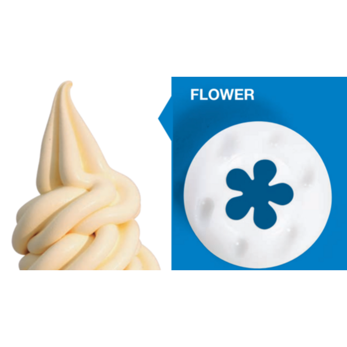 Carpigiani IC193-016725 Genuine Flower Nozzle Star Door Soft Serve Machine