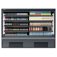 Infrico IAG-ML18PCM1 77"W Open Air Curtain Refrigerated Merchandiser